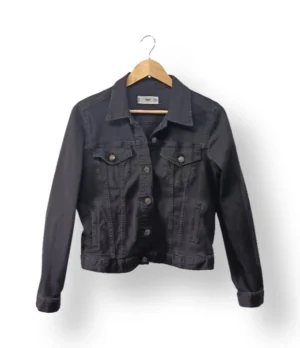 Chaqueta denim negra MNG – Talla M