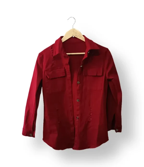 Sobrecamisa roja – Talla S
