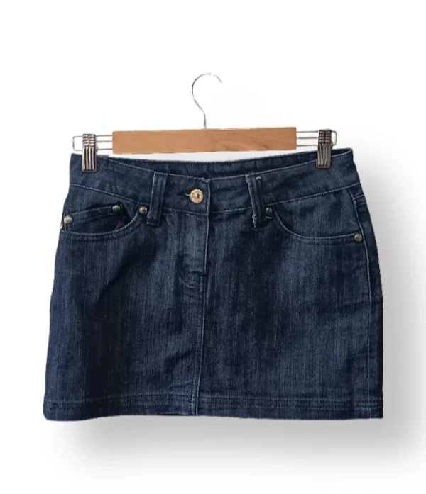 IMG_20251201_131239 Falda denim azul con coronas bordadas – Talla S