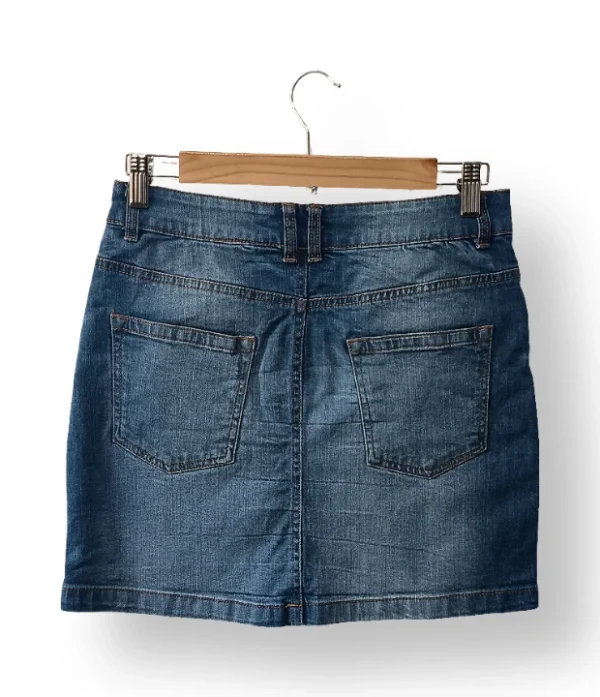 IMG_20251201_131411 Falda denim azul con botones frontales – Esmara, Talla 36/38
