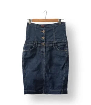 IMG_20251201_131759 Falda denim tiro alto Bershka – Talla 36