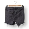 IMG_20251201_132316 Shorts denim negro deshilachado American Eagle – Talla 36/38