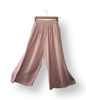 Pantalón palazzo rosado – Talla estimada M