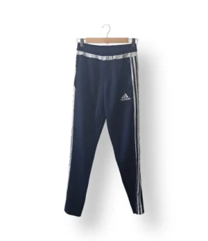 Pantalón Adidas Azul Marino – Línea Clásica 3 Stripes (Talla L)