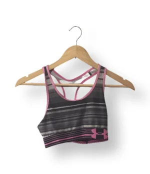 Top deportivo Under Armour rayado – Talla S