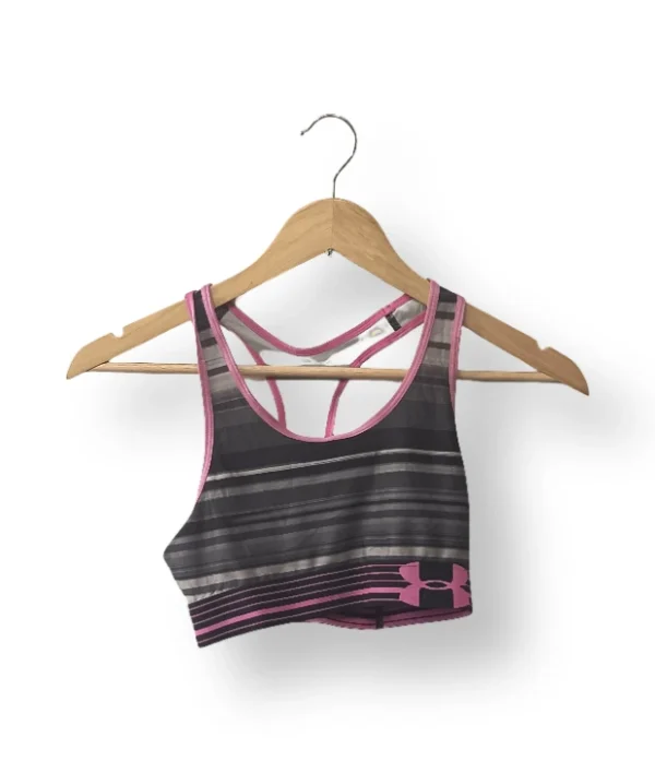 Top deportivo Under Armour rayado – Talla S