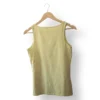 Polera sin mangas Inspired by Simplicity – Amarillo pastel -Talla  S/M