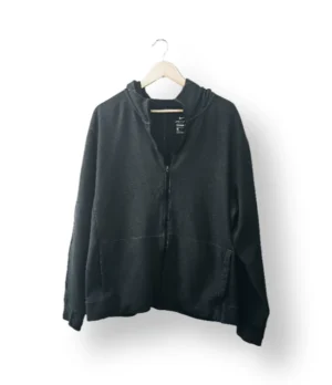 Polerón Nike negro con cierre – Talla L