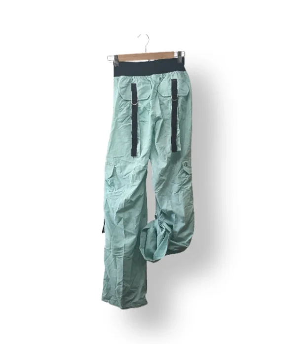 IMG_20251201_141556 Pantalón Zumba cargo verde menta – Talla M (Nuevo con etiqueta)