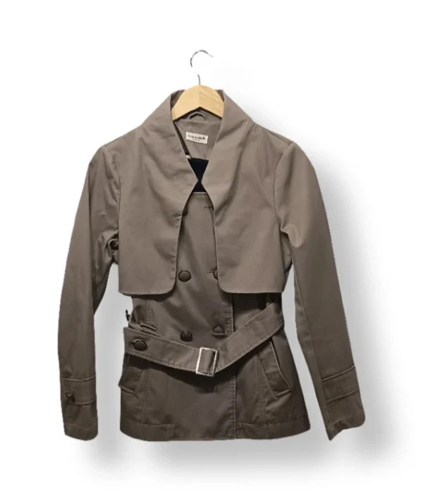Chaqueta Trench Taupe Mia Melon Talla S