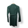 Abrigo Trench Verde Satinado Nasty Gal Talla XS/S