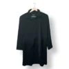 Abrigo delgado negro SC Collection Made in Canada – Talla L