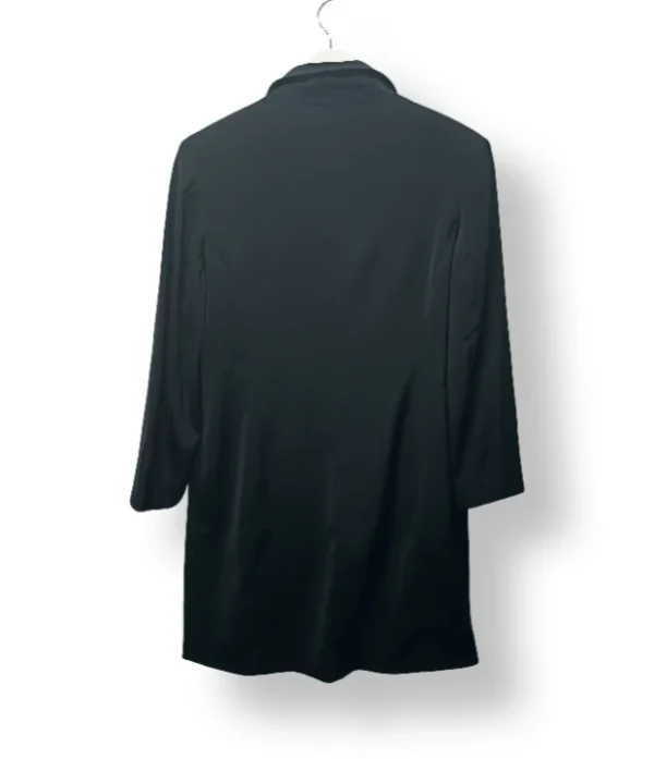 Abrigo delgado negro SC Collection Made in Canada – Talla L