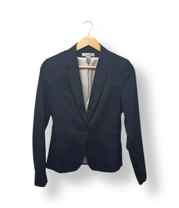 Blazer Negro Clásico H&M Talla 36