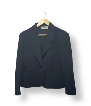 IMG_20260401_191744 Blazer Negro Clásico Eva Picone – 80% Lana – Talla L