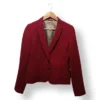 Blazer Banana Republic rojo clásico – Talla S