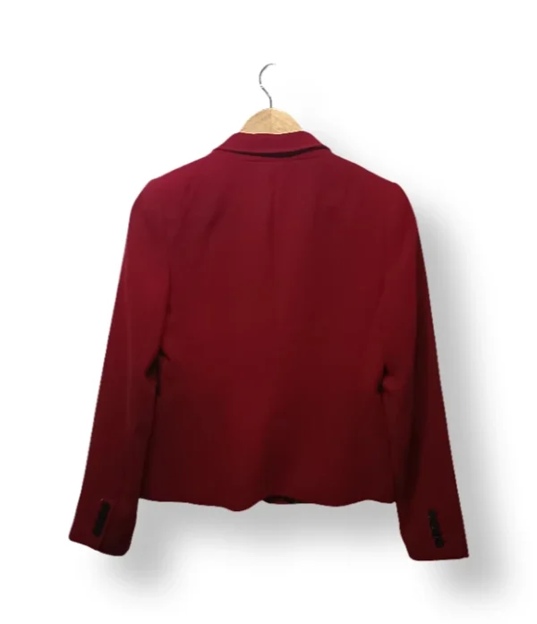 Blazer Banana Republic rojo clásico – Talla S