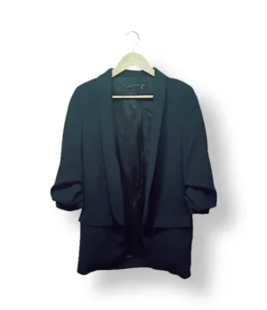 Blazer Oversized ZARA Negro – Talla S