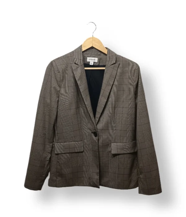 IMG_20260401_192304 Blazer Cuadrillé Beige Evereve – Talla S