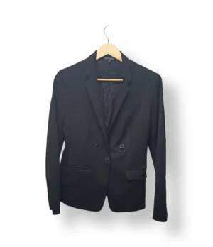 Blazer Negro Clásico BANANA REPUBLIC Talla S