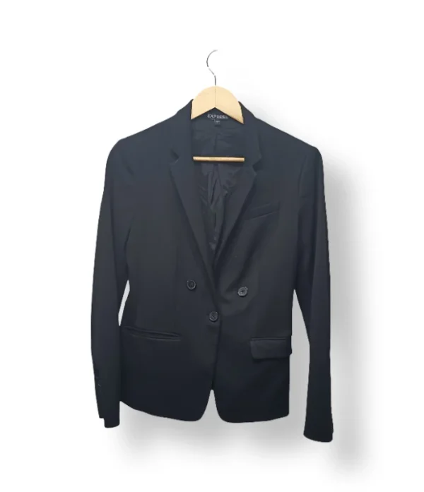 Blazer Negro Clásico BANANA REPUBLIC Talla S