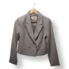 Blazer Crop Gris Nicopoly – Talla S
