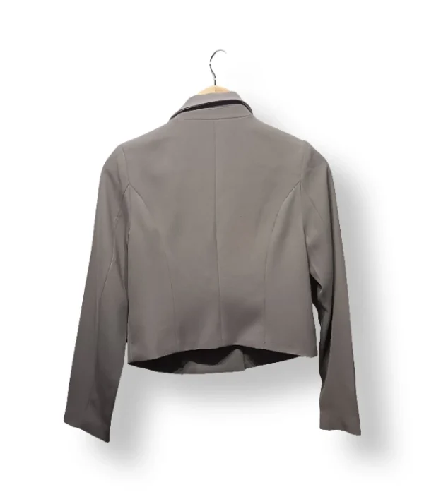 Blazer Crop Gris Nicopoly – Talla S