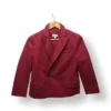 Blazer satinado Witchery color fucsia / berry – Talla S
