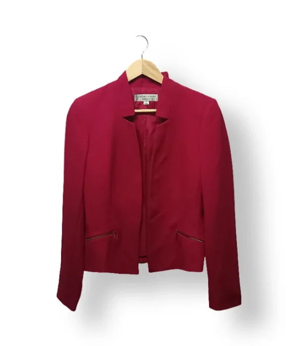IMG_20260401_195618 Blazer Tahari Levine Studio color fucsia intenso – Talla S