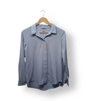 IMG_20260401_200826 Camisa Celeste Satinada H&M Talla 36