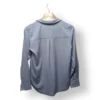 Camisa Celeste Satinada H&M Talla 36