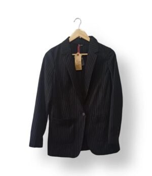Blazer Tally Weijl Rayado Negro – Talla 36