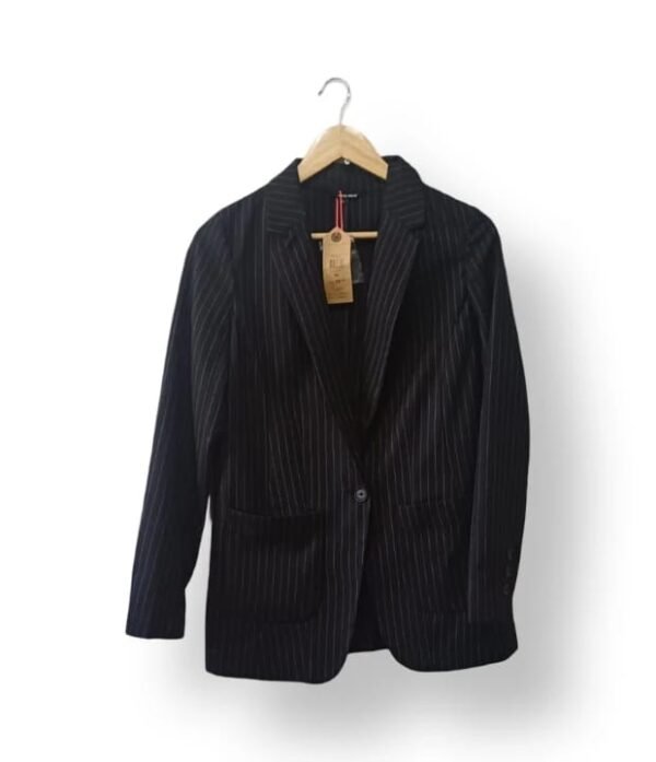 Blazer Tally Weijl Rayado Negro – Talla 36
