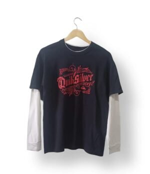 Polera Doble Manga Quiksilver – Talla 14-16 Años