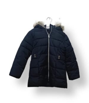 Parka Acolchada Azul Marino – ELV – Talla 8