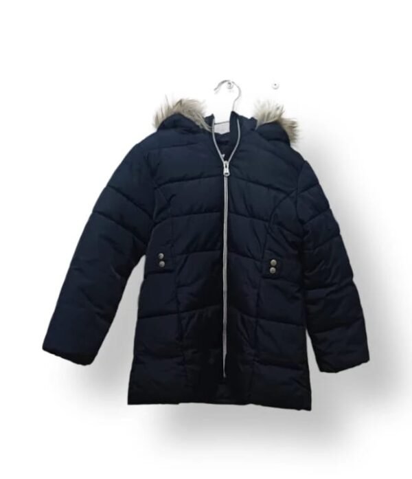 Parka Acolchada Azul Marino – ELV – Talla 8