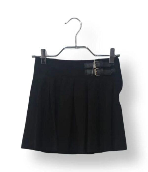Falda Plisada Negra – Zara Kids – Tallas desde  8 hasta 10 Años