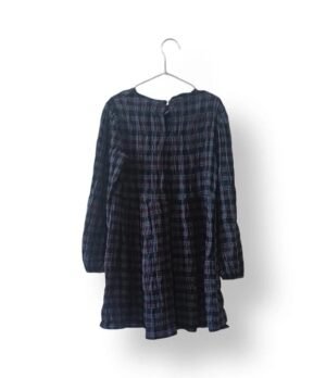 Vestido Mango Kids Cuadrillé – Talla 7 Años