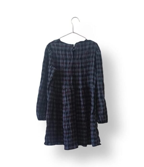 Vestido Mango Kids Cuadrillé – Talla 7 Años