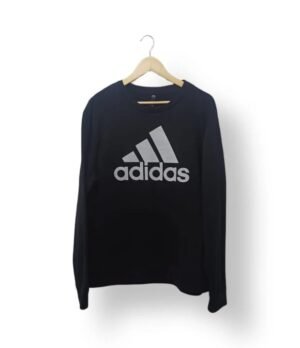 Polerón Clásico Negro – Adidas – Talla XL