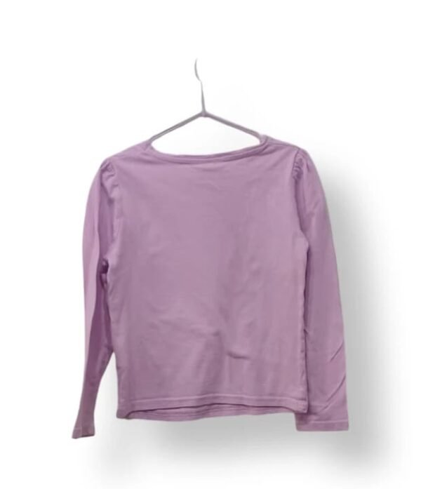 Polera Infantil Lila "It's Time to Love" – ELV – Talla 6-8 Años