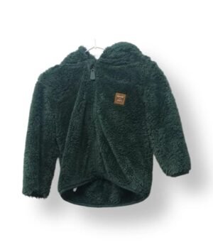 Chaqueta Sherpa con Capucha de Osito – URB – Talla 18 Meses