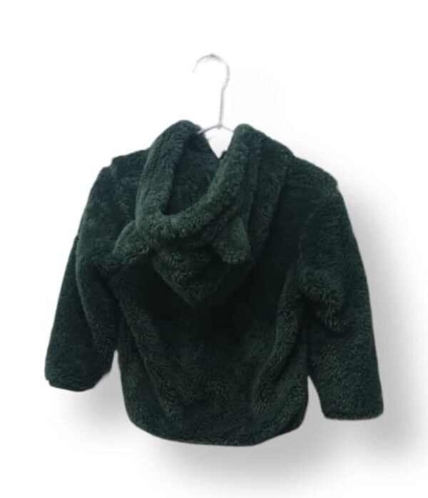 Chaqueta Sherpa con Capucha de Osito – URB – Talla 18 Meses