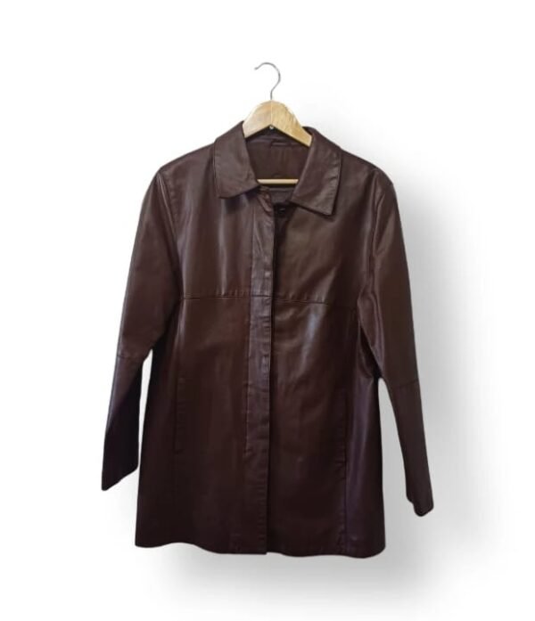Chaqueta de Cuero Mujer Talla L