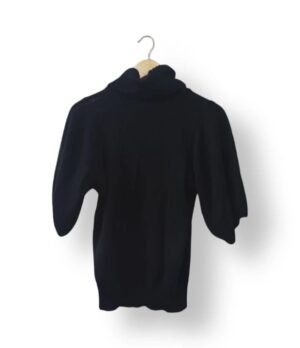 Sweater Max Well Mujer Negro de Mohair – Talla S