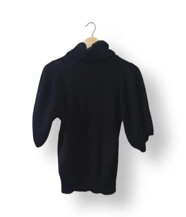 Sweater Max Well Mujer Negro de Mohair – Talla S