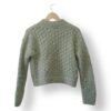 Sweater MNG (Mango) Verde Salvia Mujer Talla XS (Calza hasta M) – Tejido con Alpaca