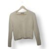 Sweater The Limited Mujer de Lambswool, Angora y Cashmere Color Crudo – Talla S