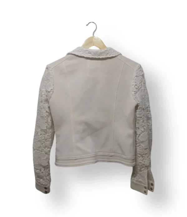 Chaqueta tipo biker Mossimo con encaje – Talla S