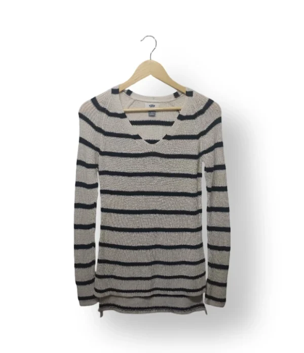 Suéter tejido a rayas Old Navy – Talla XS/S